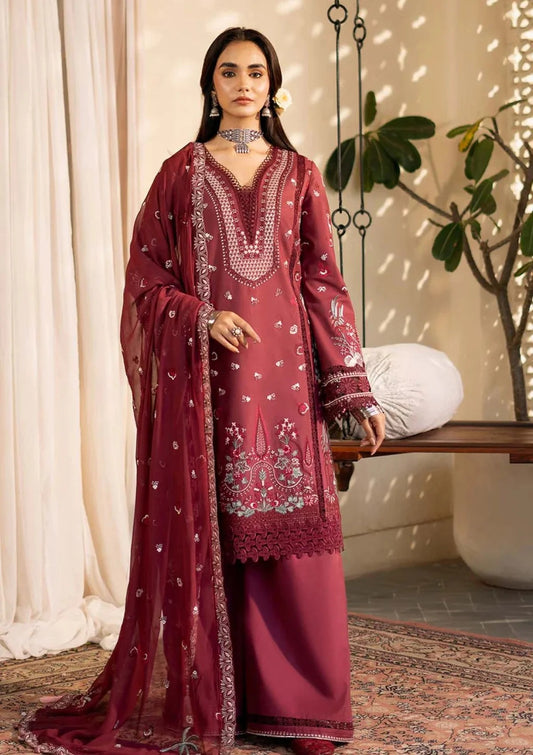 Sajni Zarposh Lawn 3Pc- Naiyrah