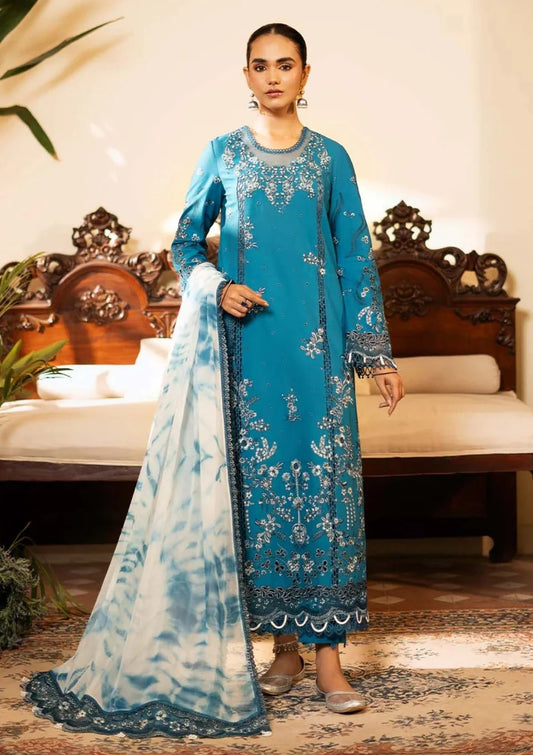 Sajni Zarposh Lawn 3Pc- Azal
