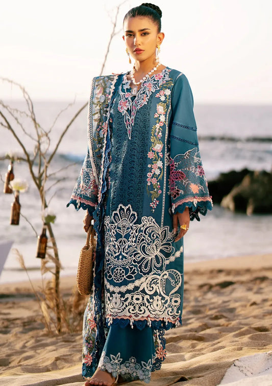 Alif Dastan By AJR Embroidered Lawn