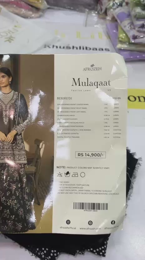 Afrozeh Mulaqat Luxury Lawn
