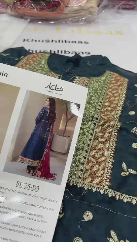 Jazmin Shahkar Luxury Lawn
