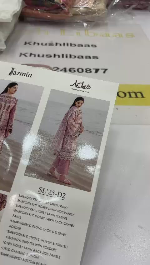 Jazmin Shahkar Luxury Lawn
